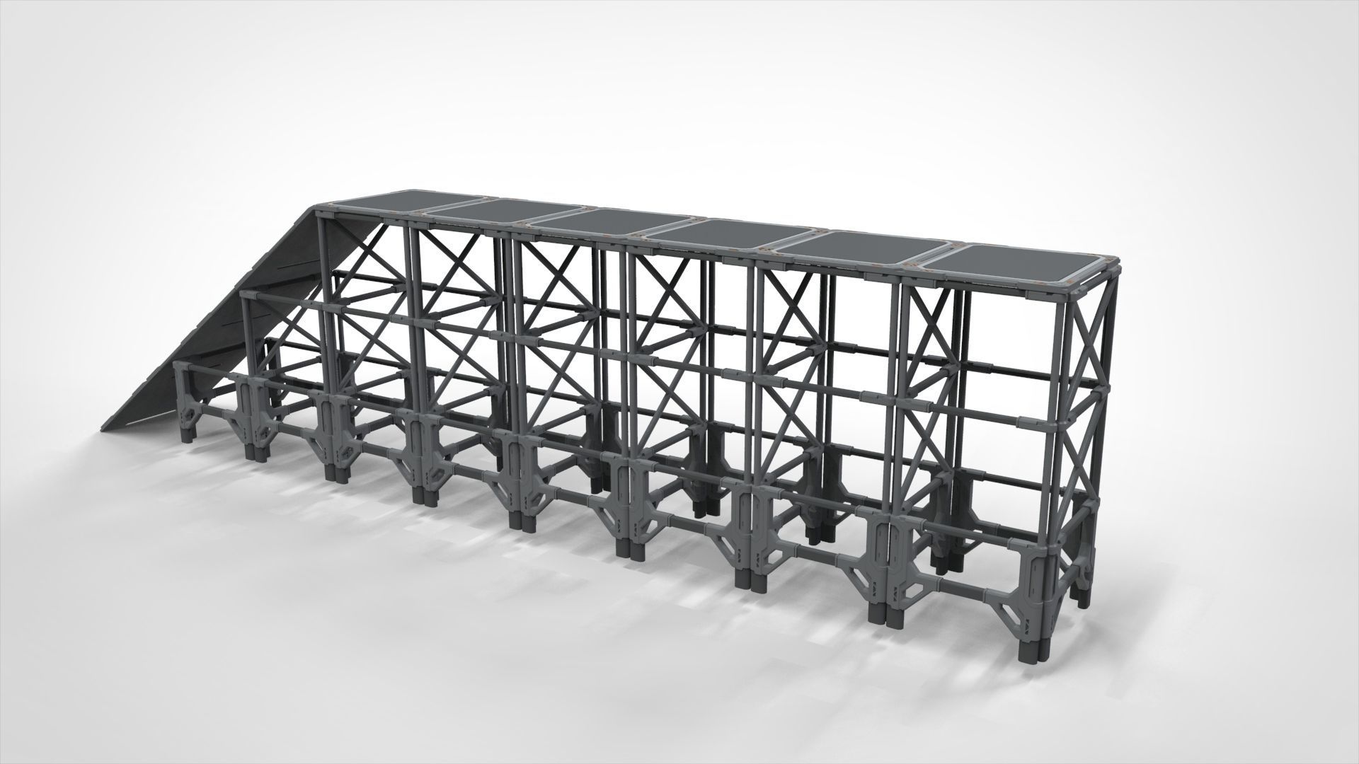 Sci Fi Modular Environment 4 3D model_2