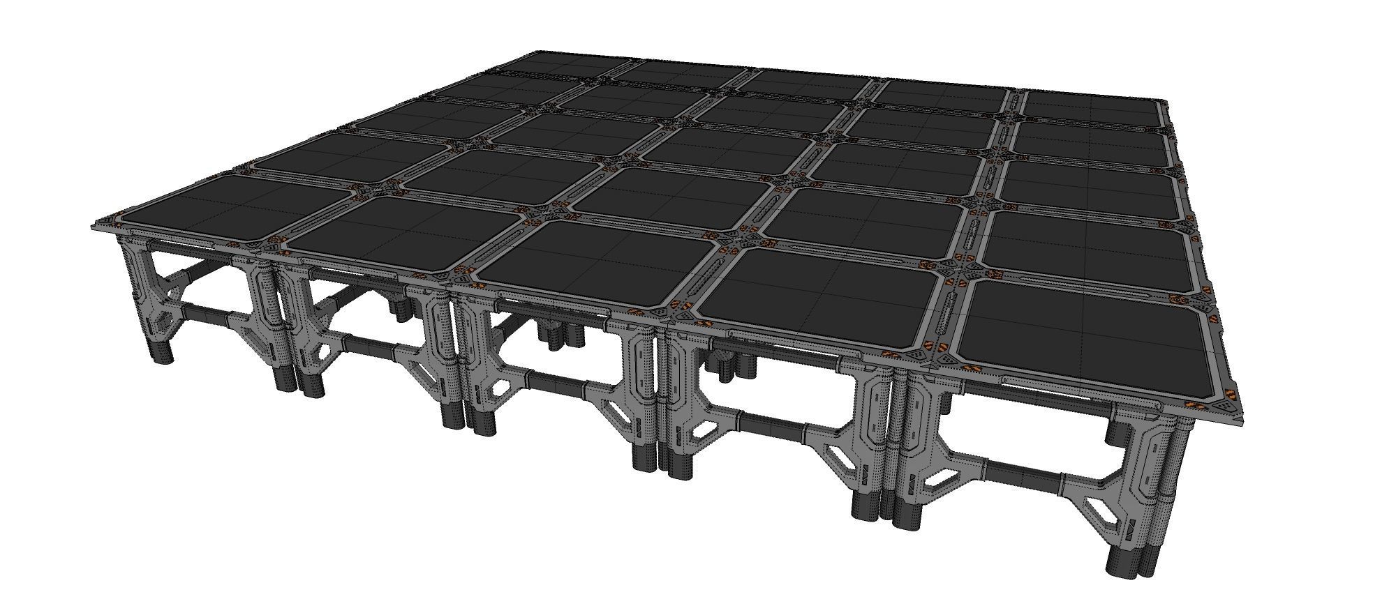 Sci Fi Modular Environment 4 3D model_29