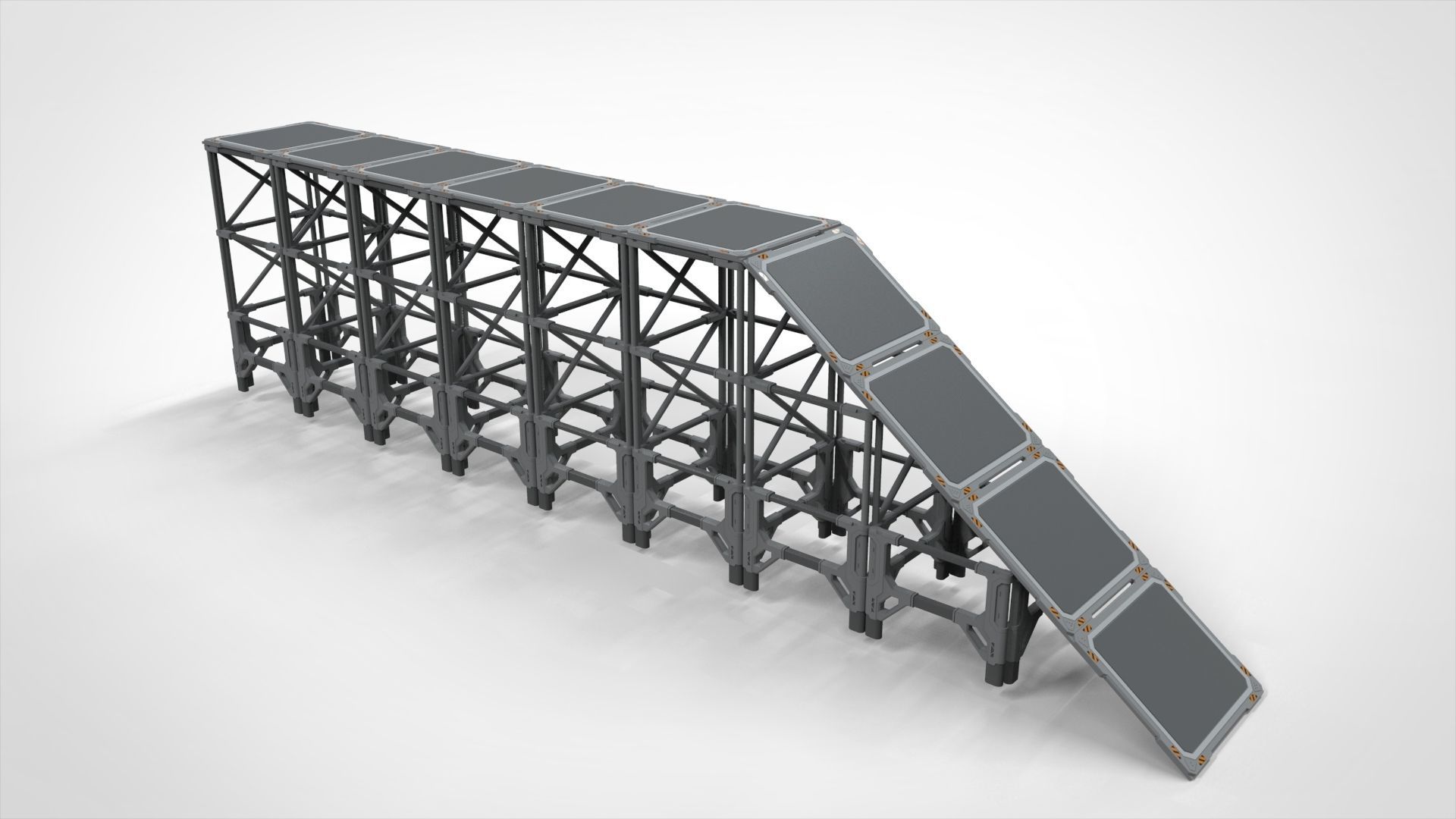 Sci Fi Modular Environment 4 3D model_6