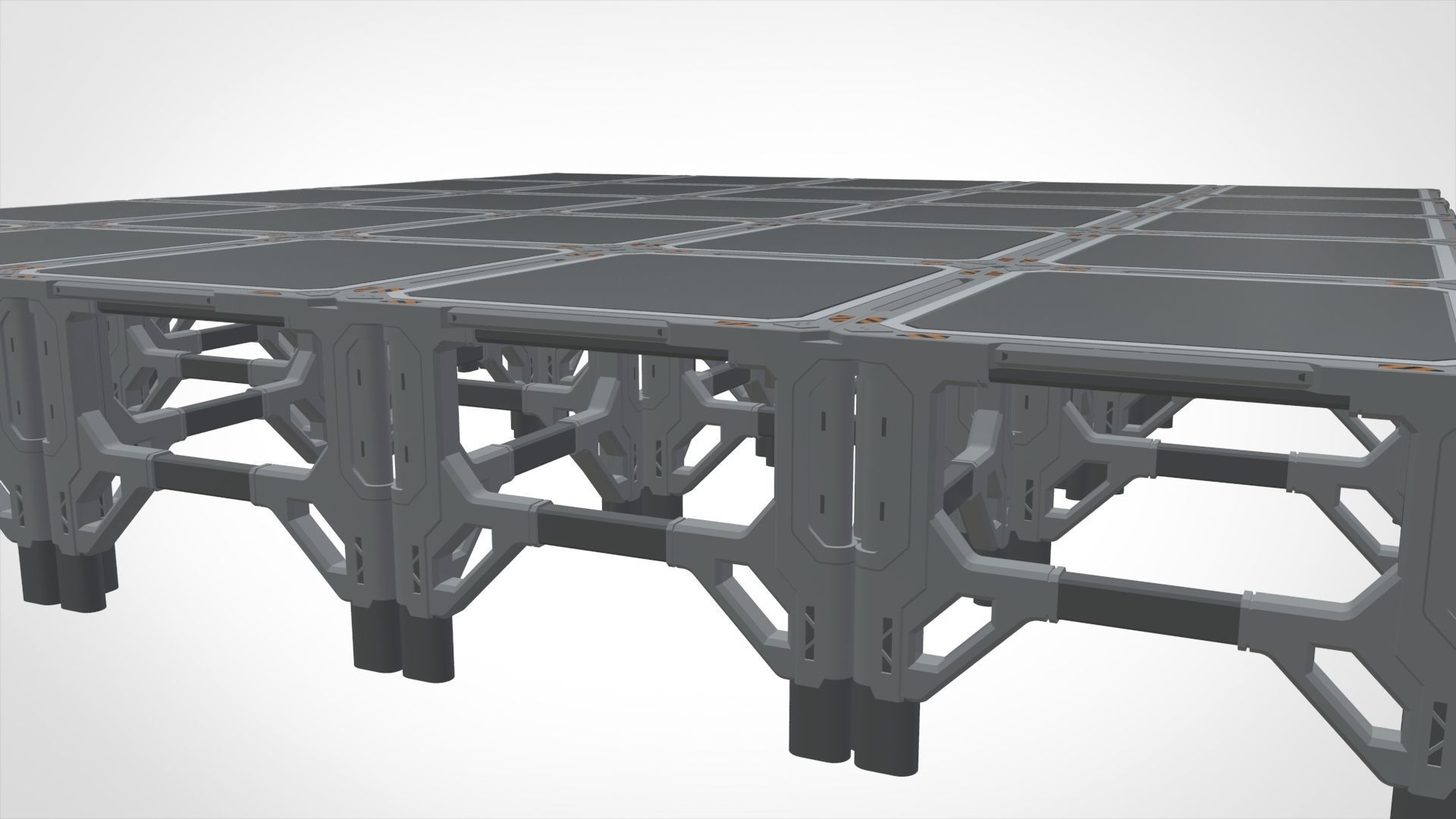 Sci Fi Modular Environment 4 3D model_15