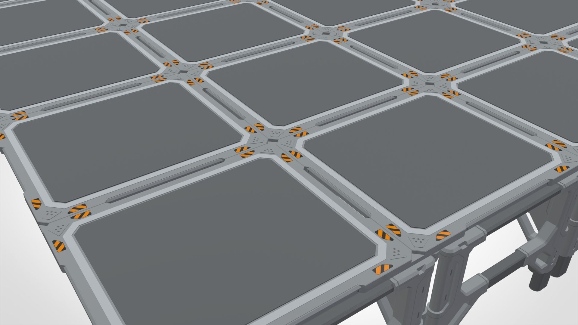 Sci Fi Modular Environment 4 3D model_16