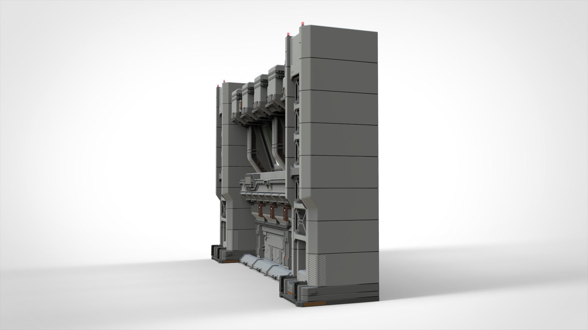 Sci Fi Modular Environment 5 3D model_6