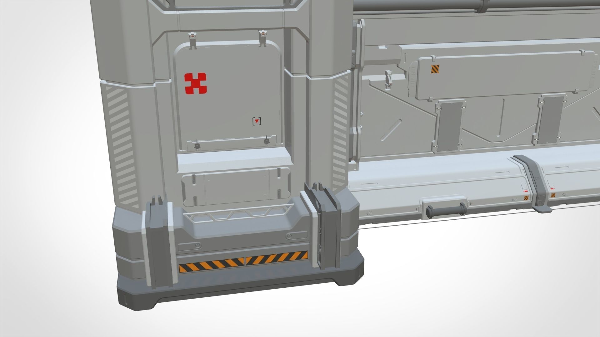 Sci Fi Modular Environment 5 3D model_15