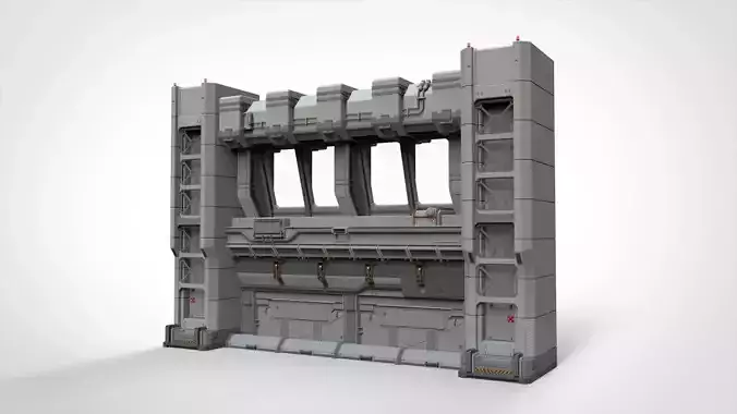 Sci Fi Modular Environment 5 3D model