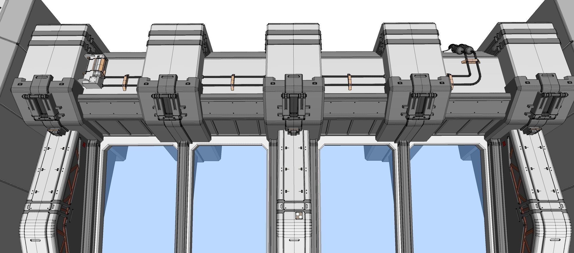 Sci Fi Modular Environment 5 3D model_23