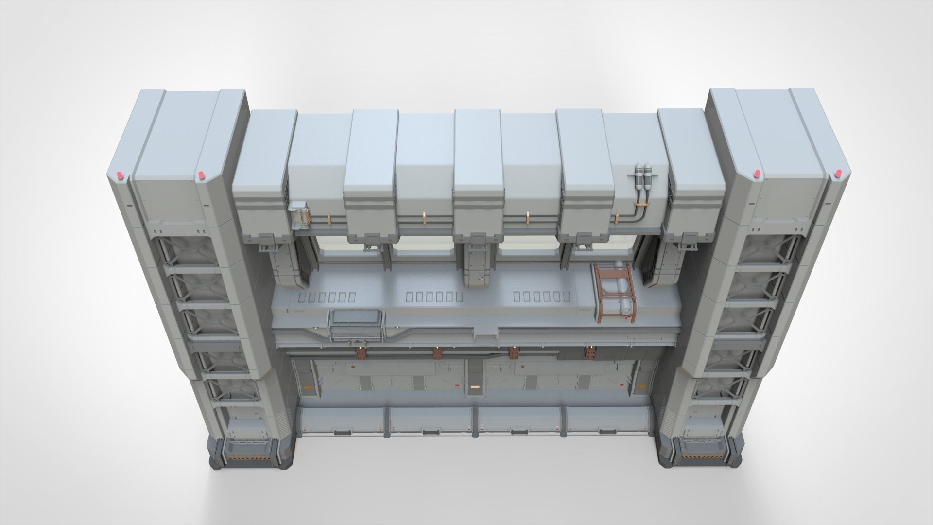 Sci Fi Modular Environment 5 3D model_5