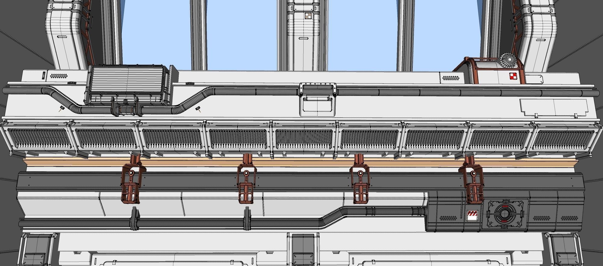 Sci Fi Modular Environment 5 3D model_24