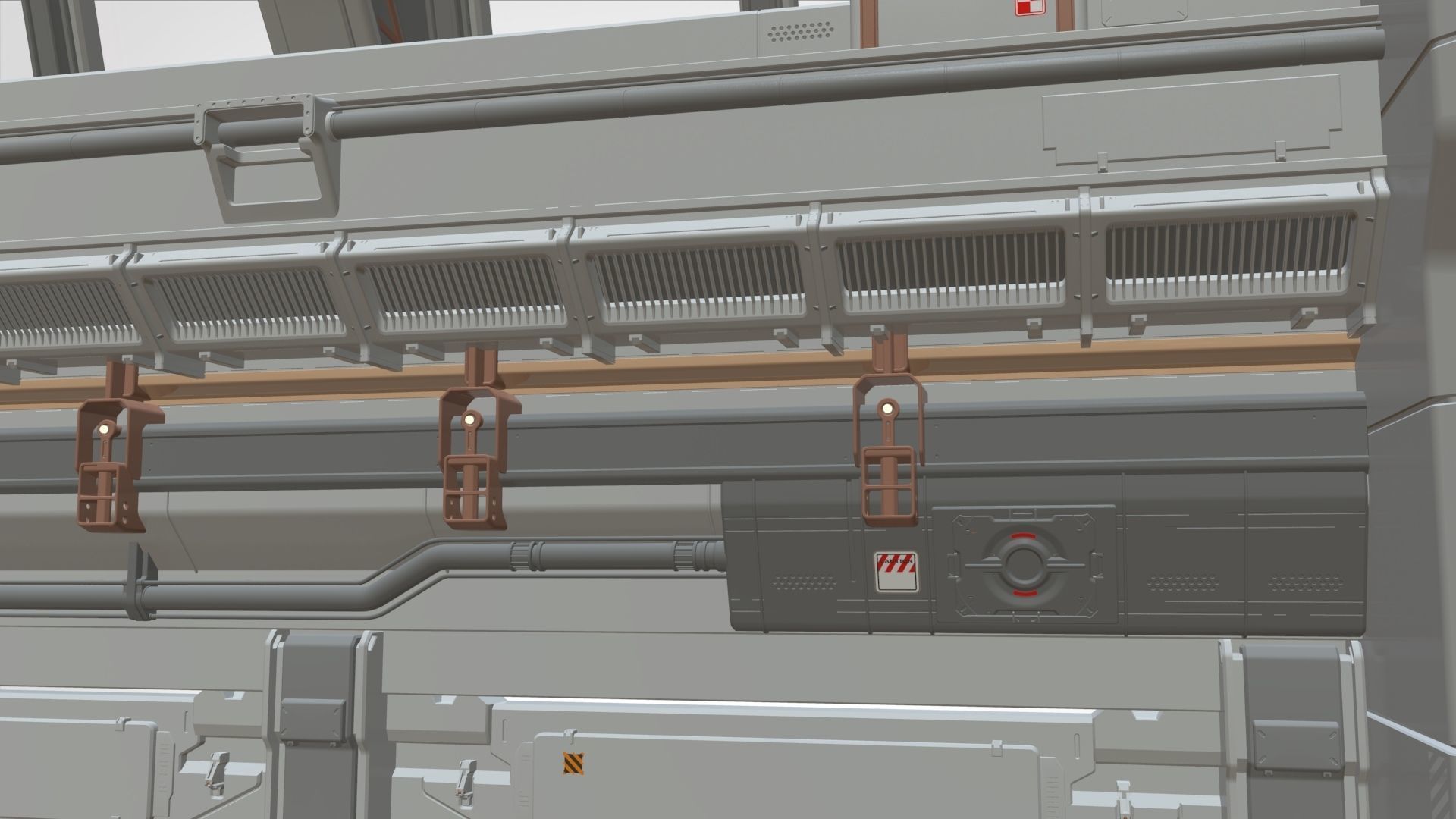 Sci Fi Modular Environment 5 3D model_11