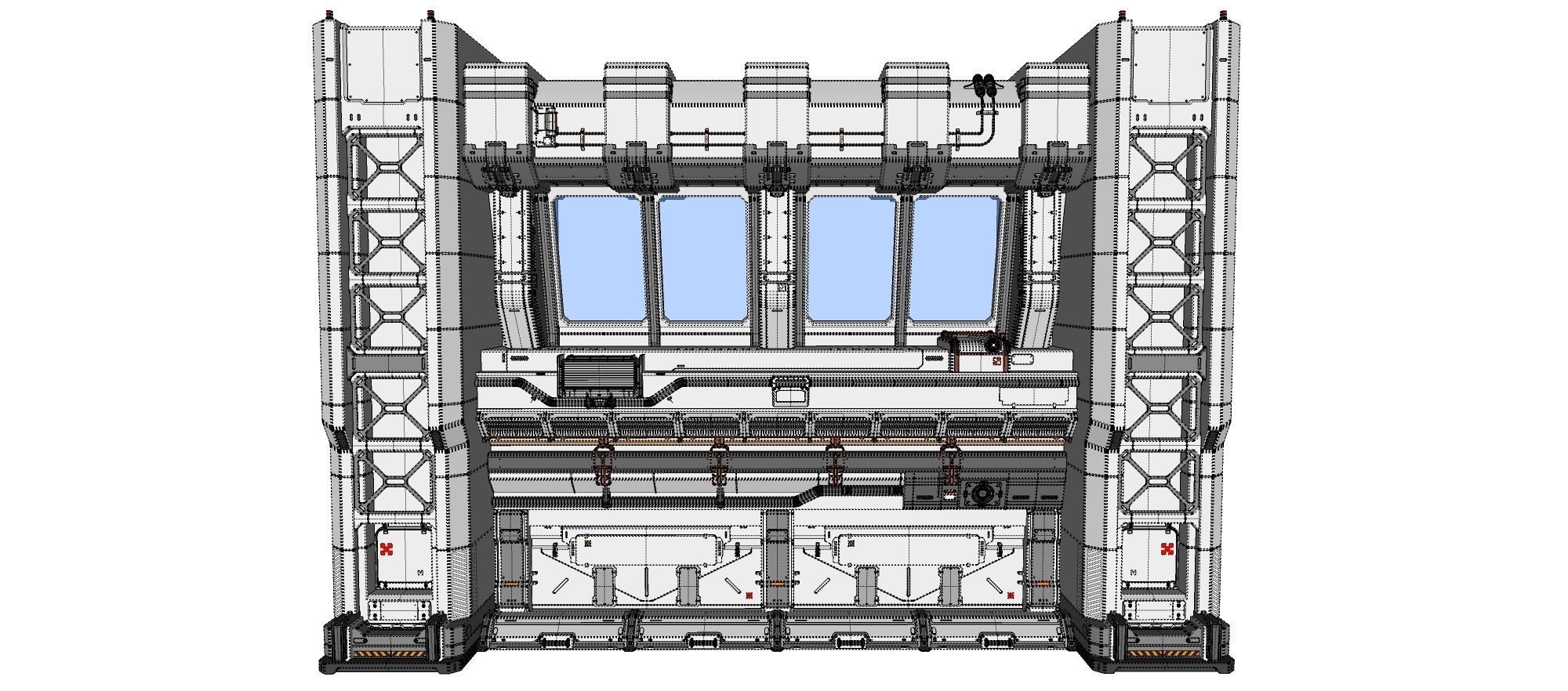Sci Fi Modular Environment 5 3D model_21