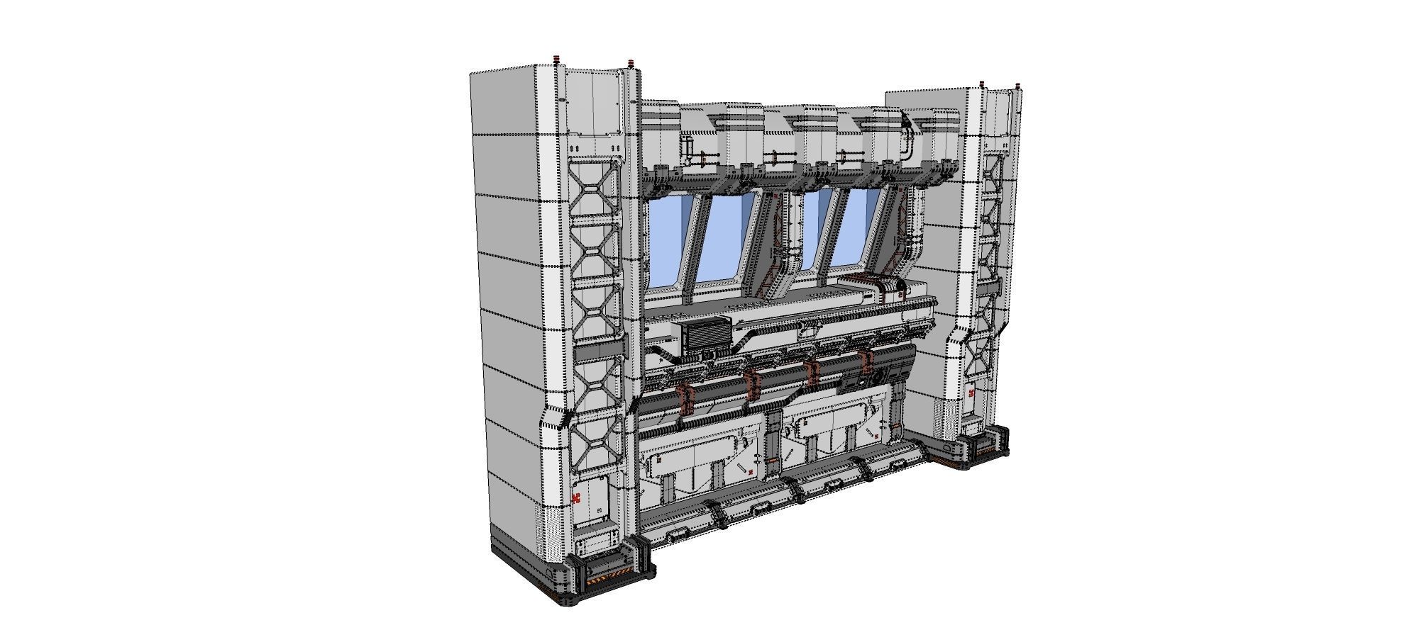 Sci Fi Modular Environment 5 3D model_20
