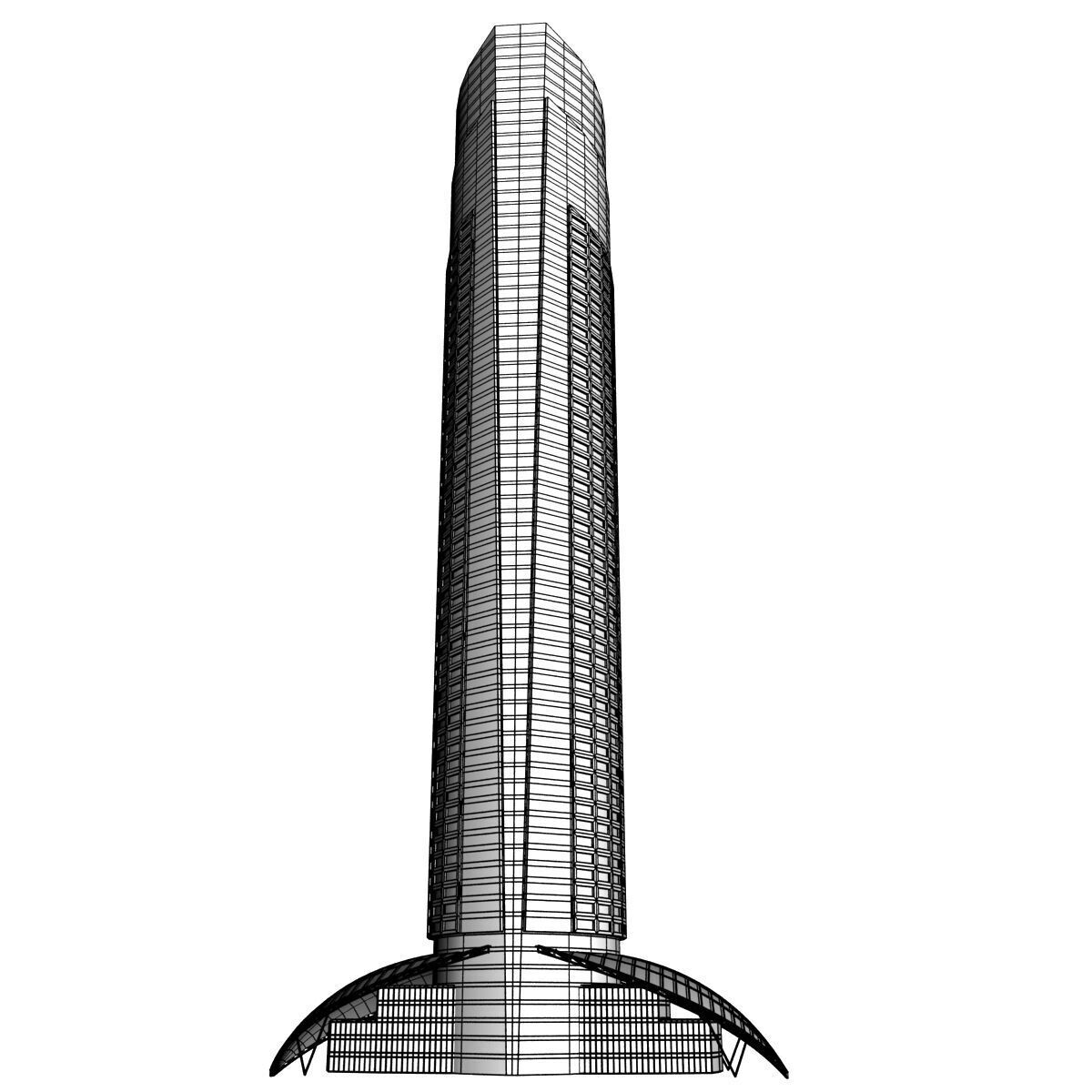 Abu Dhabi Buildings 3D model_22