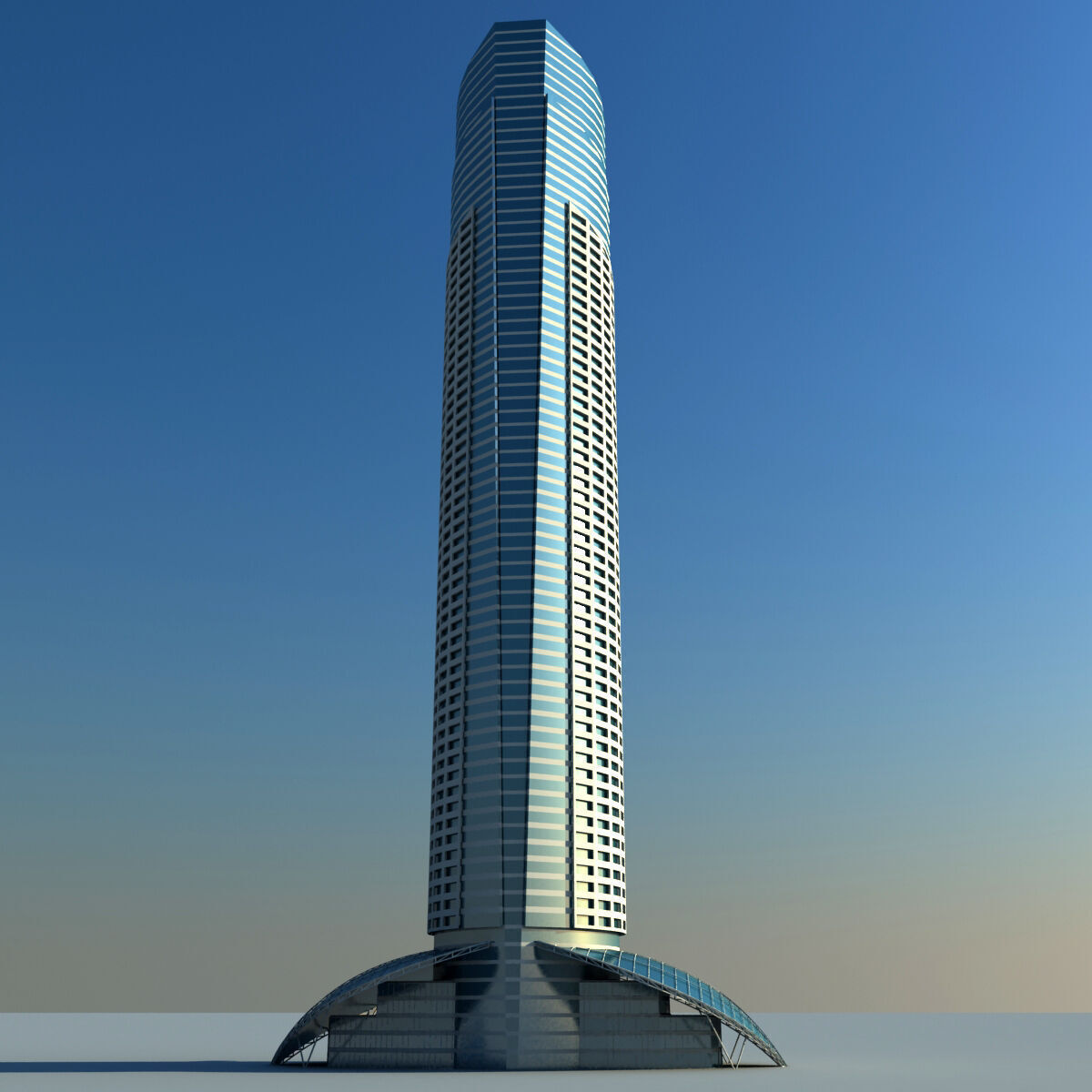 Abu Dhabi Buildings 3D model_20
