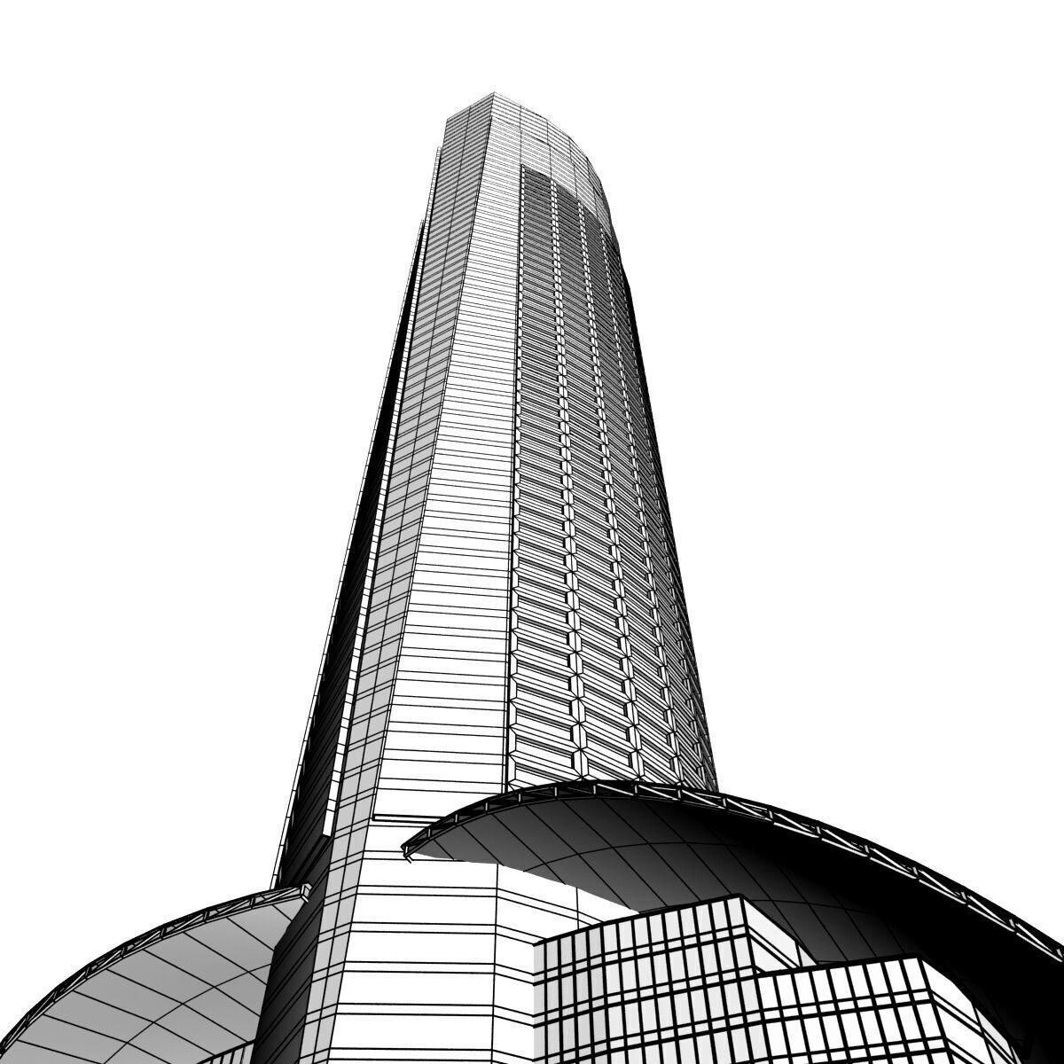 Abu Dhabi Buildings 3D model_23