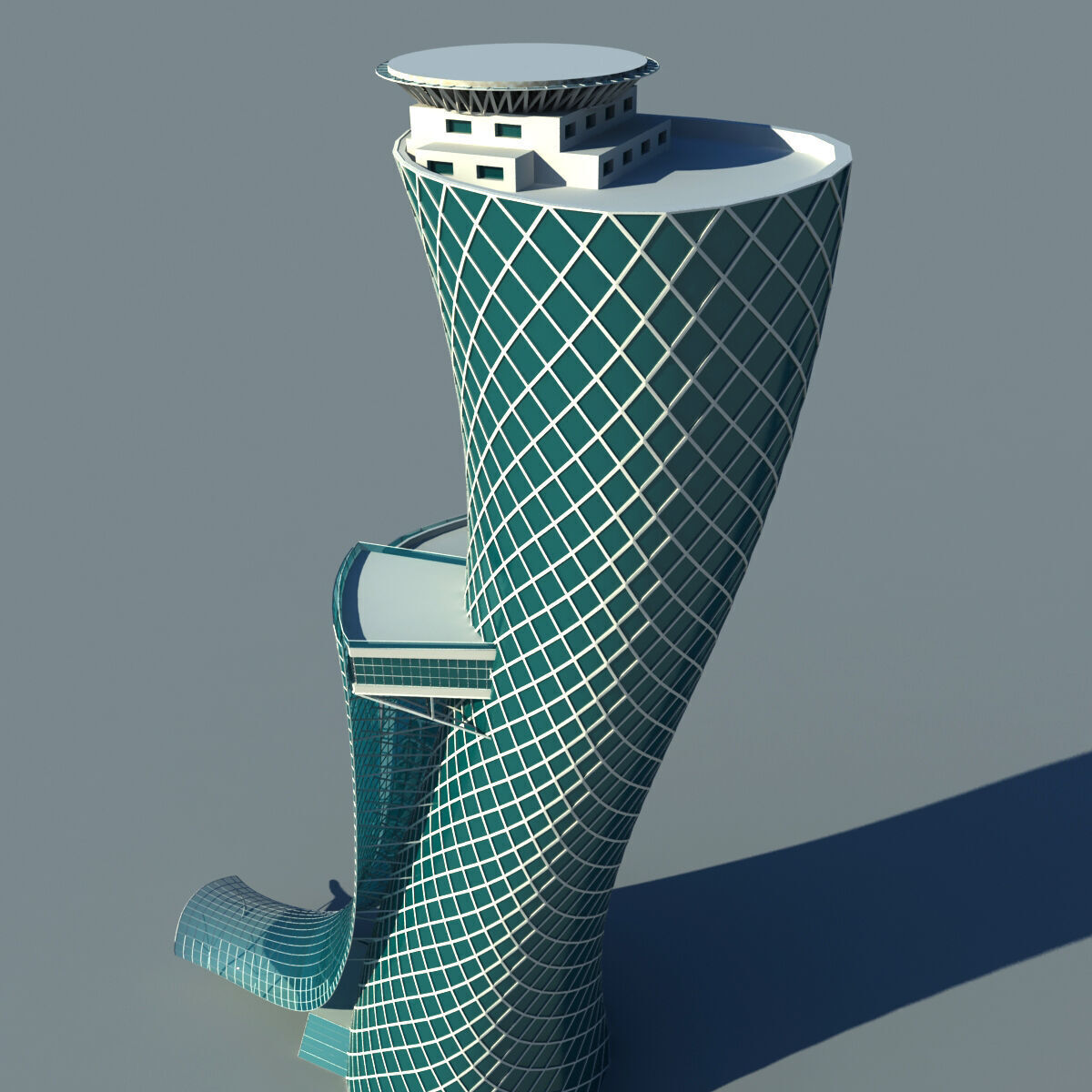 Abu Dhabi Buildings 3D model_13