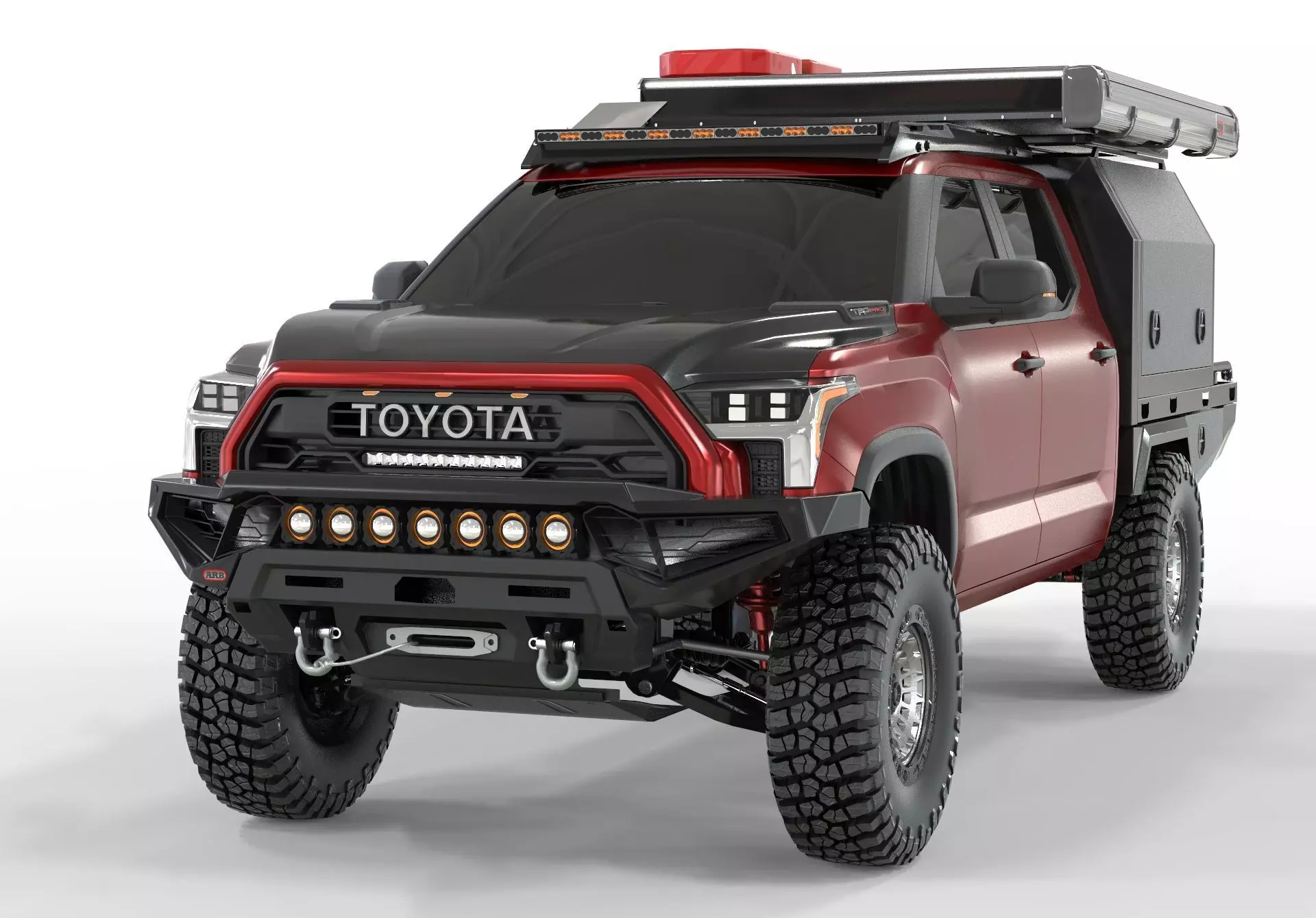Toyota Tundra Trd 2024 Camping Edition 3D model