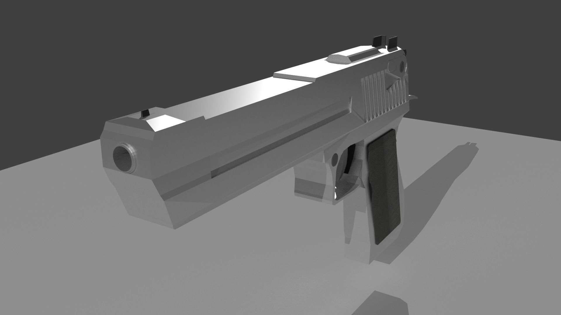 Desert Eagle Free low-poly 3D model_2