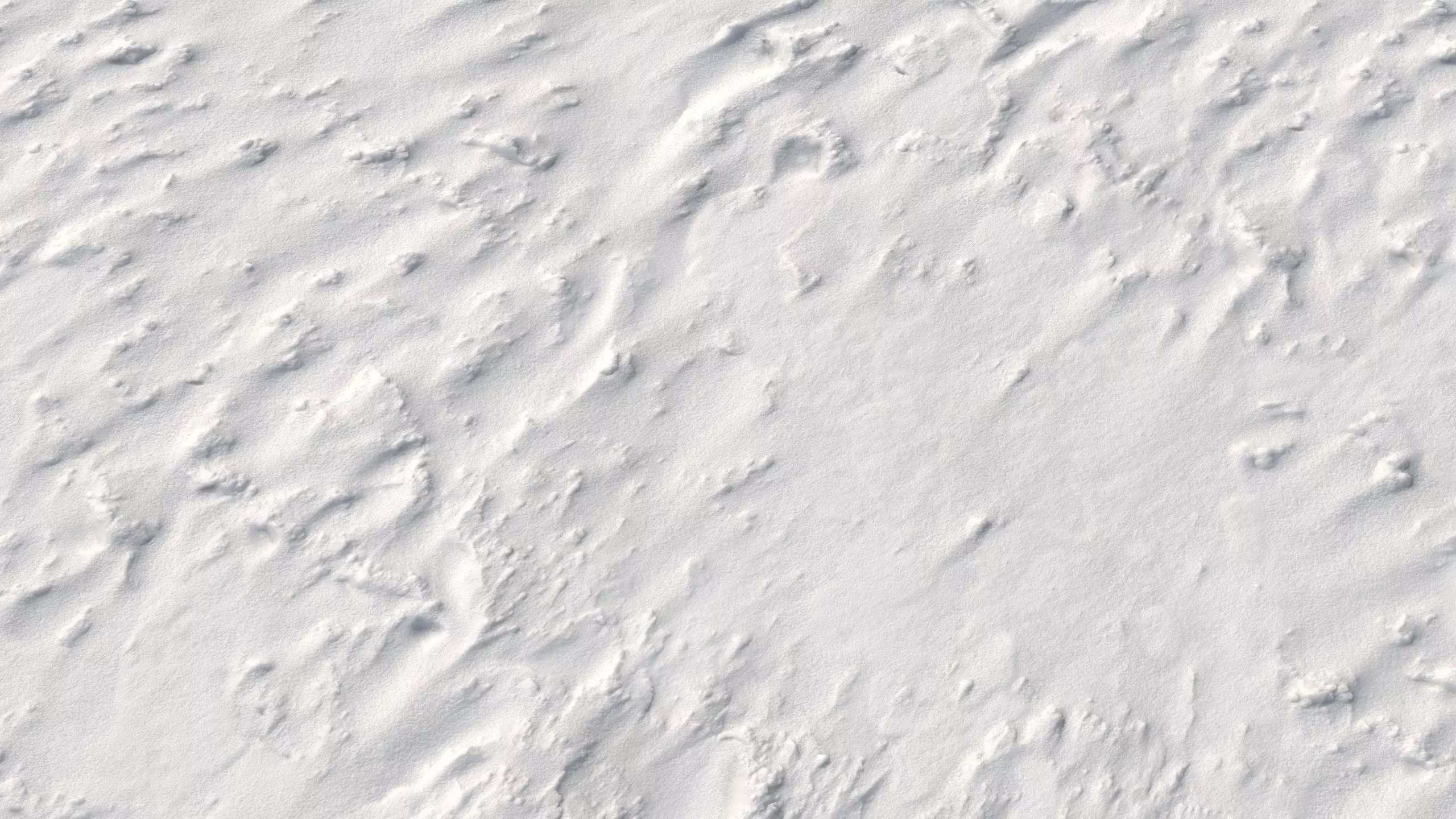 Snow 09 PBR Low-poly 3D model_0