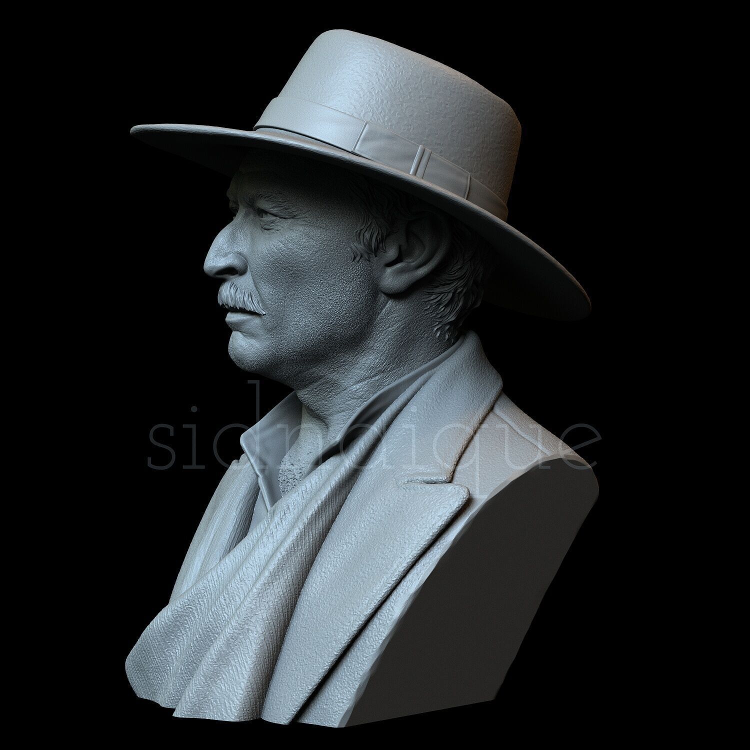 Lee Van Cleef 3D print model_10
