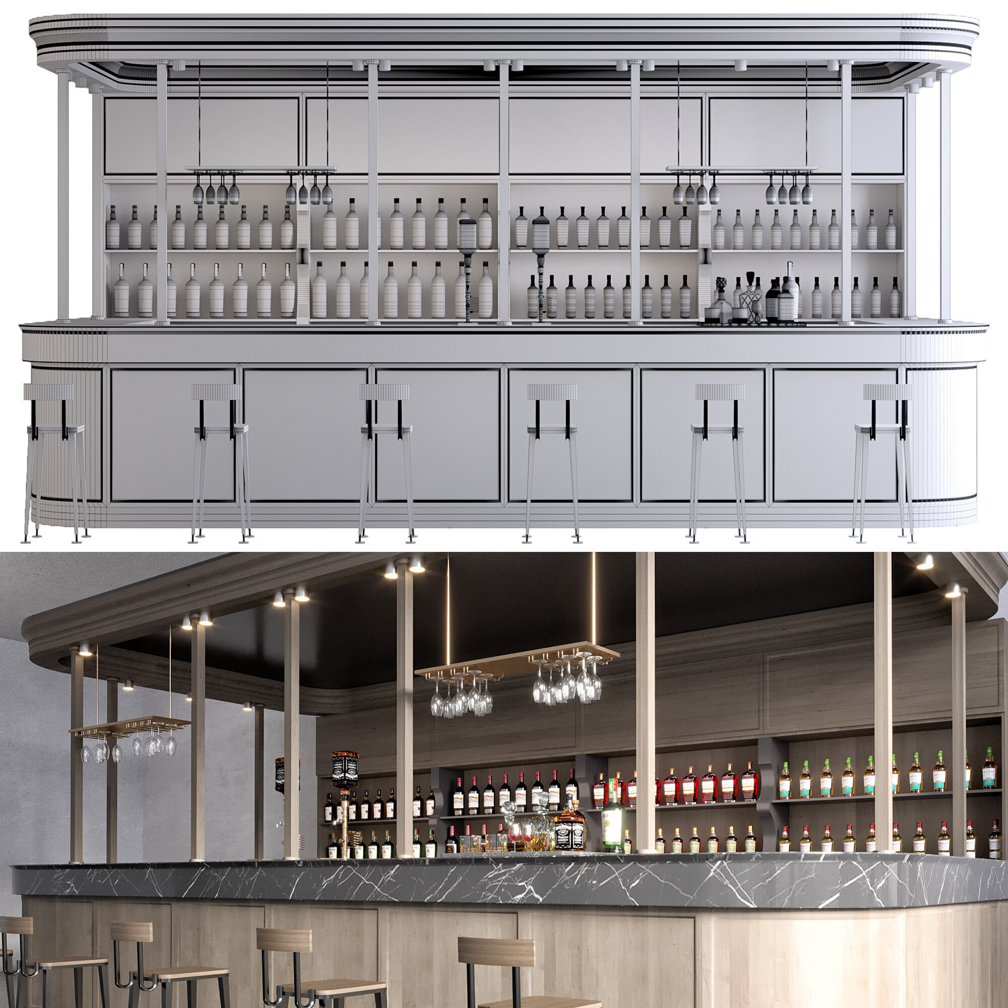  BAR NO8  A 3D model_6