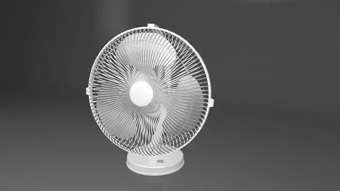 3d Fan Model Free 3D model