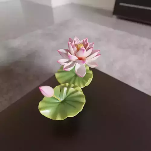 lotus flower 3D print model