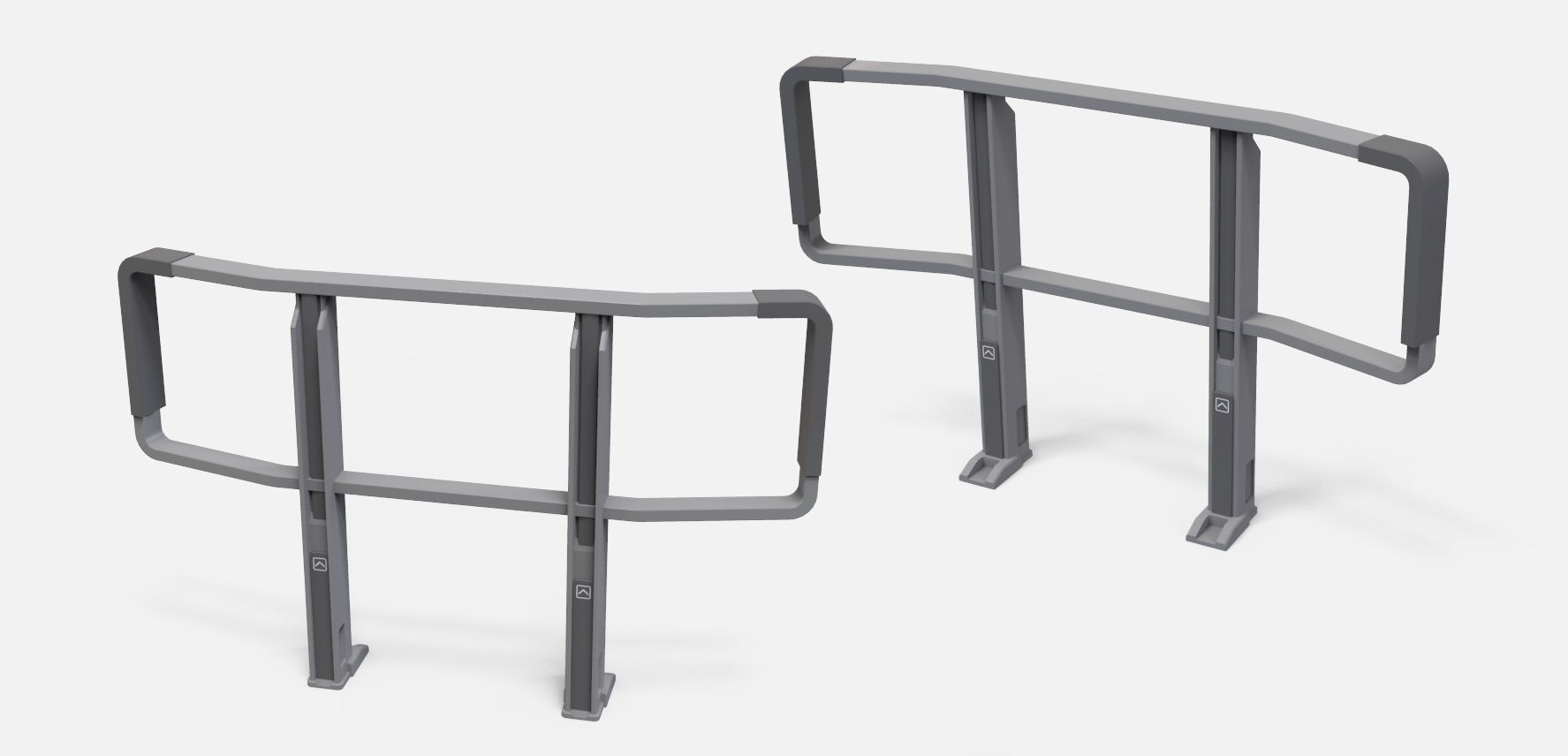 sci-fi Railing 3 3D model_13