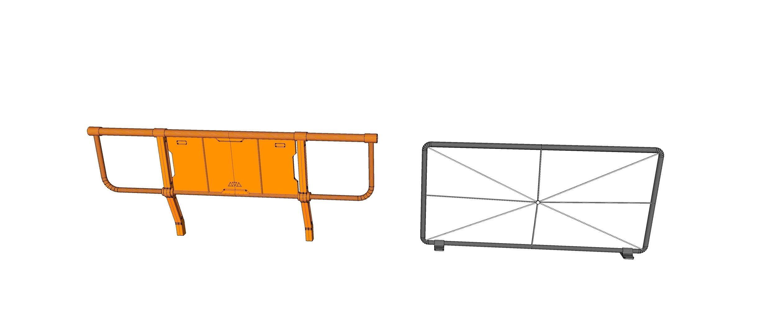 sci-fi Railing 3 3D model_15