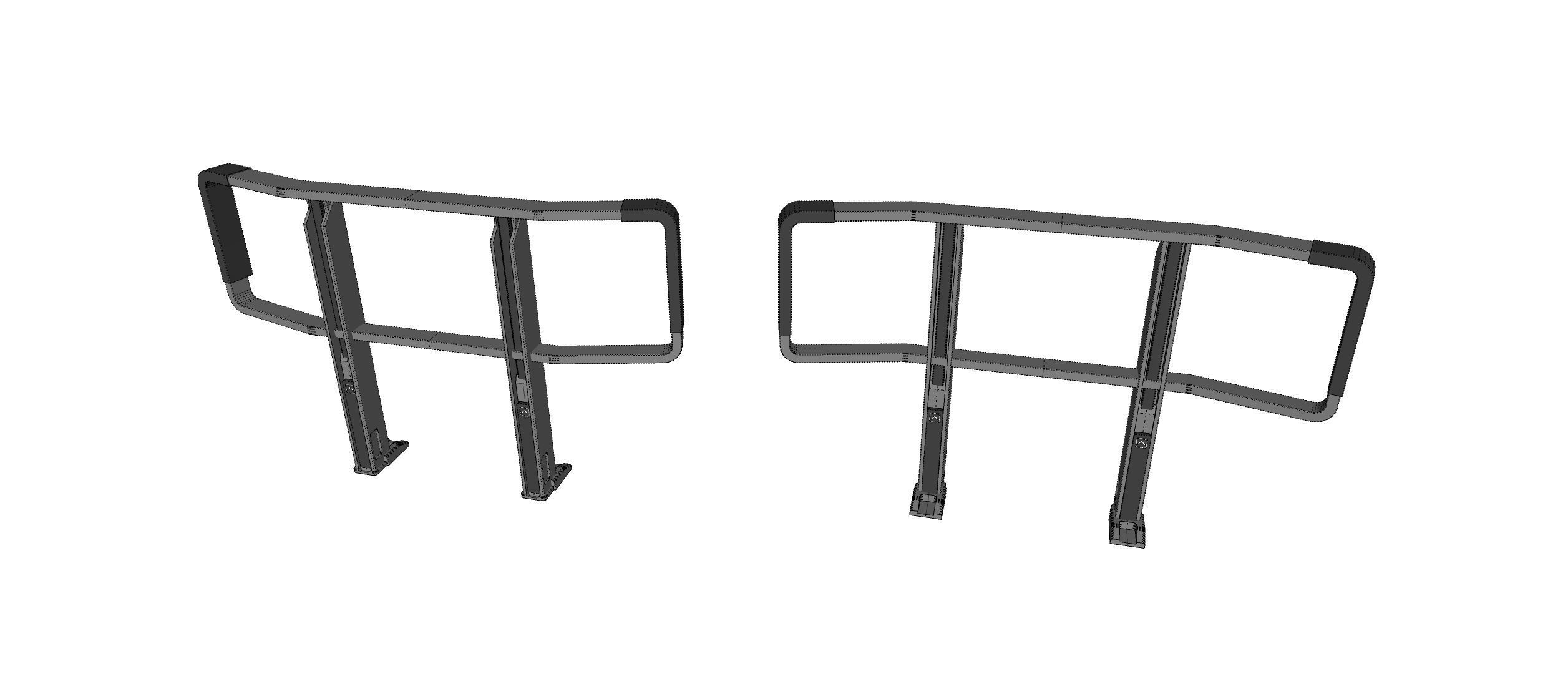 sci-fi Railing 3 3D model_25