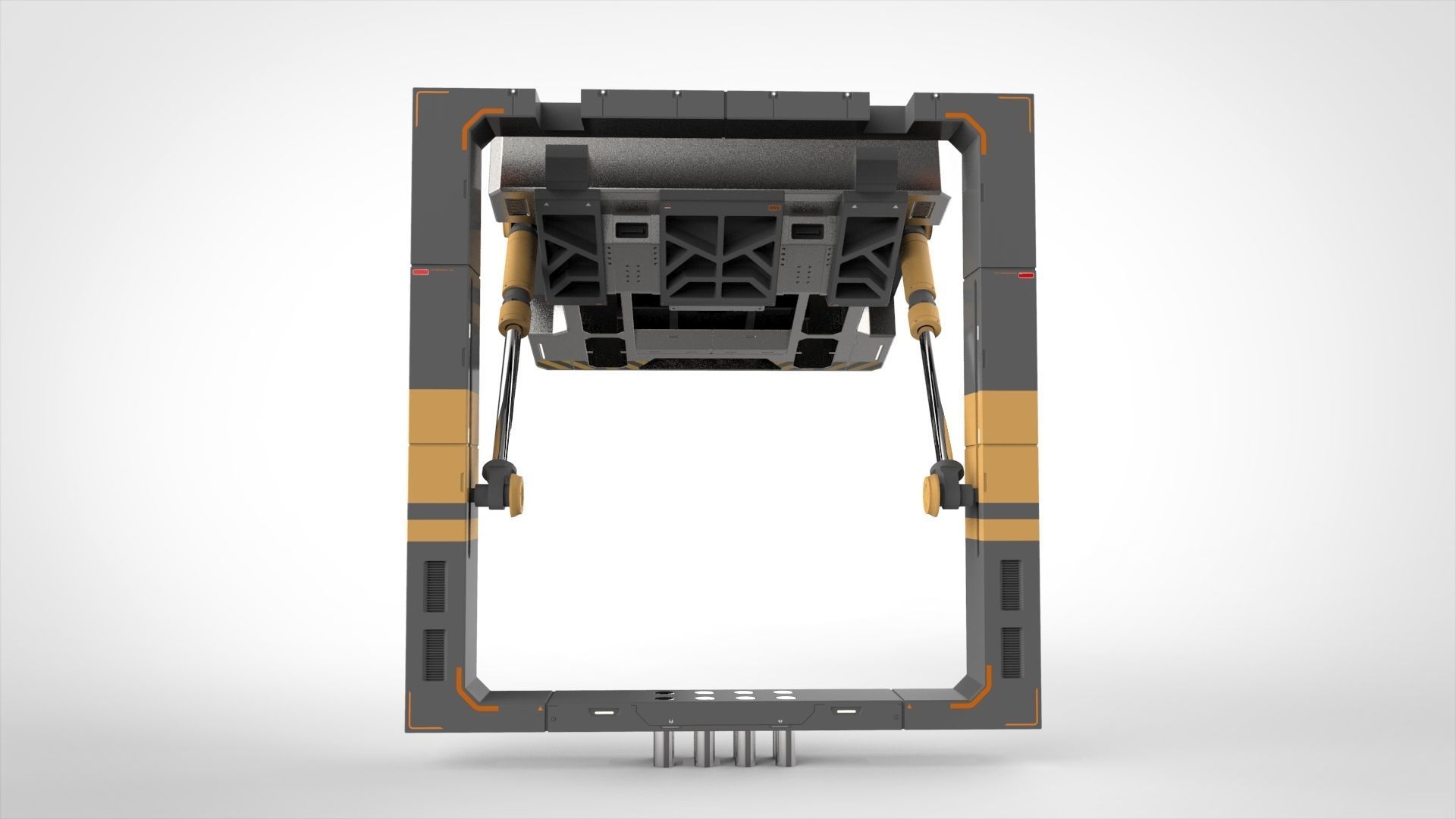 sci fi door 13 3D model_14