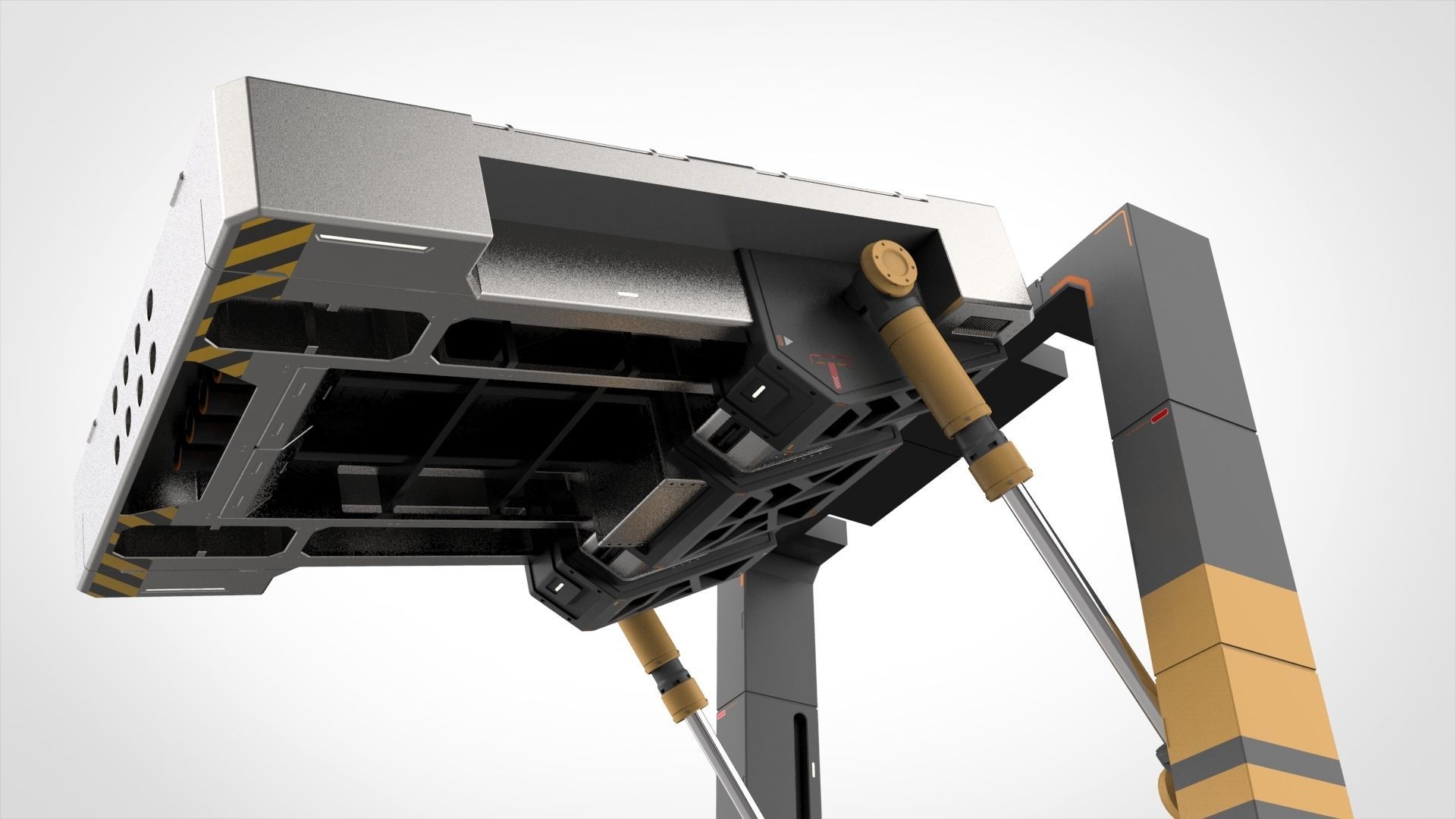 sci fi door 13 3D model_18