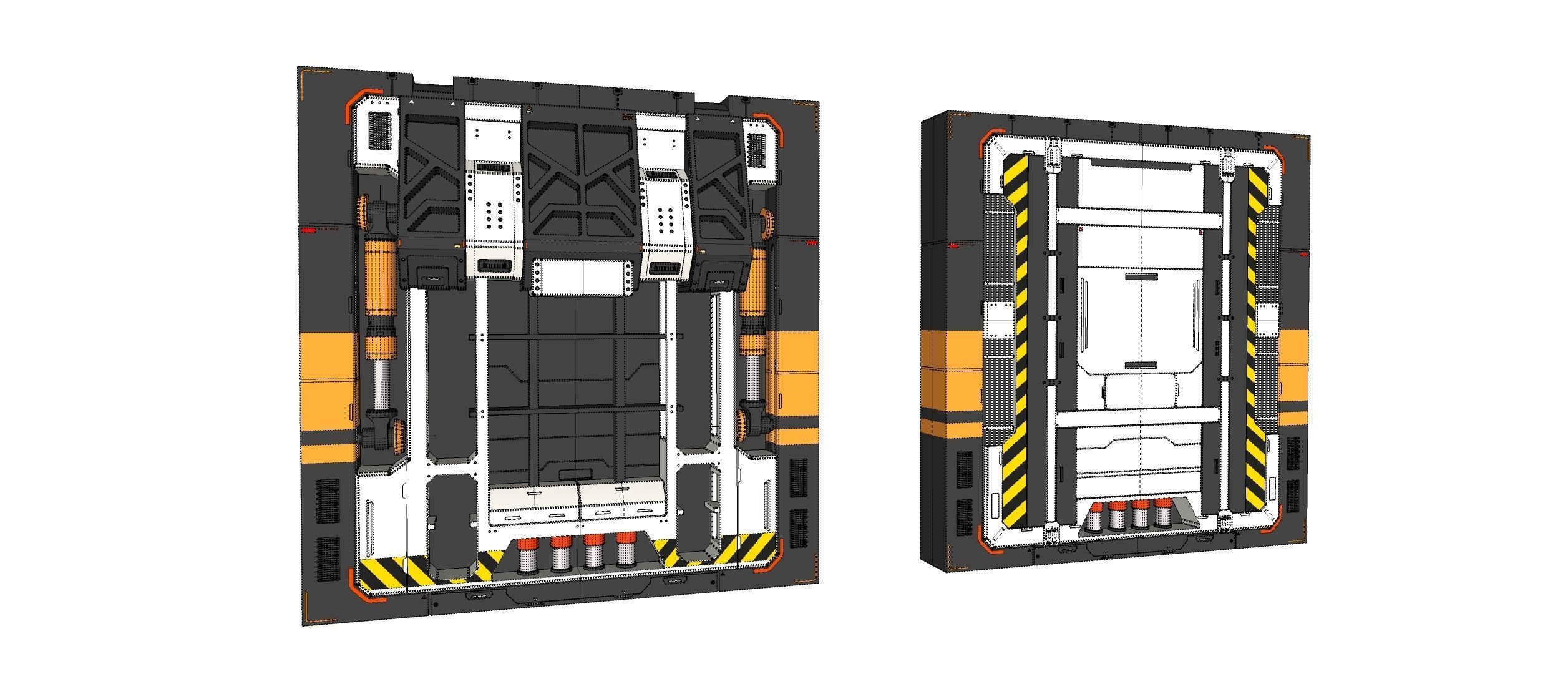 sci fi door 13 3D model_20