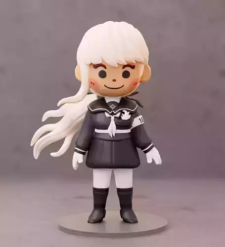 Tsubasa Kawana Battle Mode Figure For 3D Printing