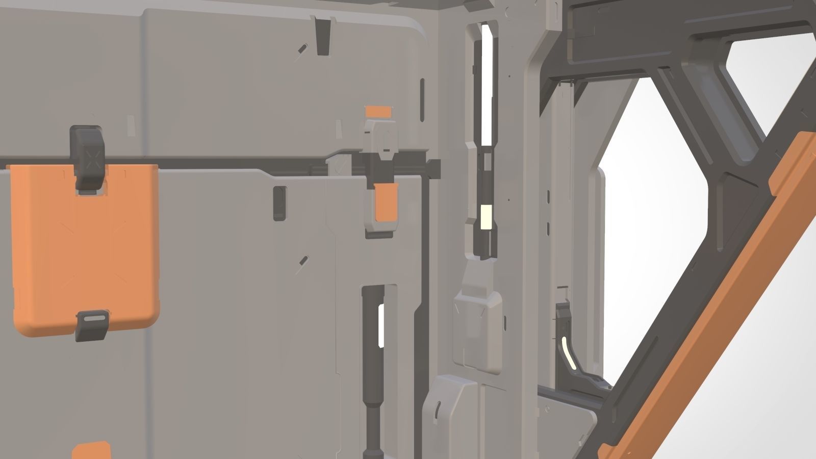 halo 5 door 3D model_17