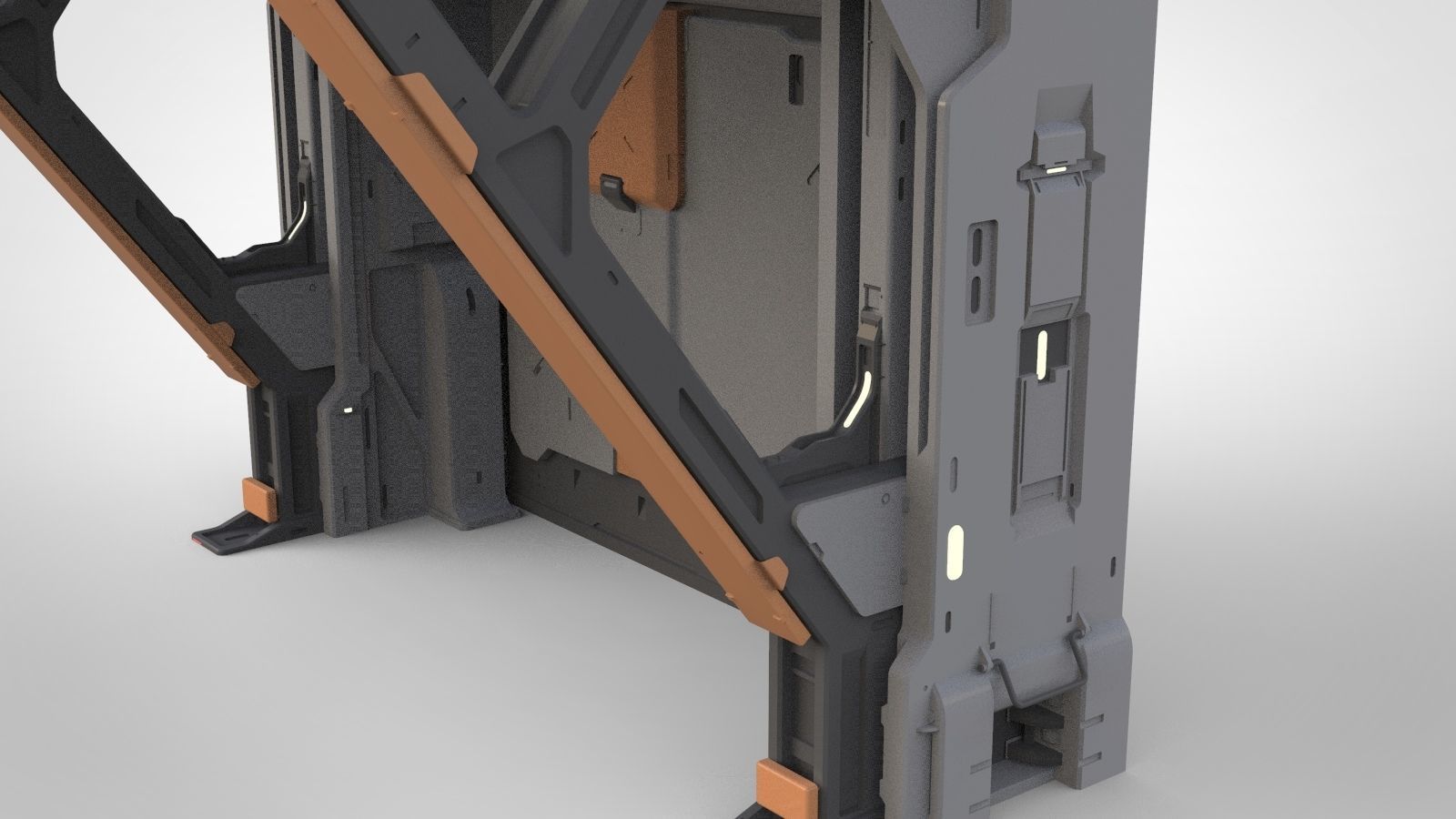 halo 5 door 3D model_18