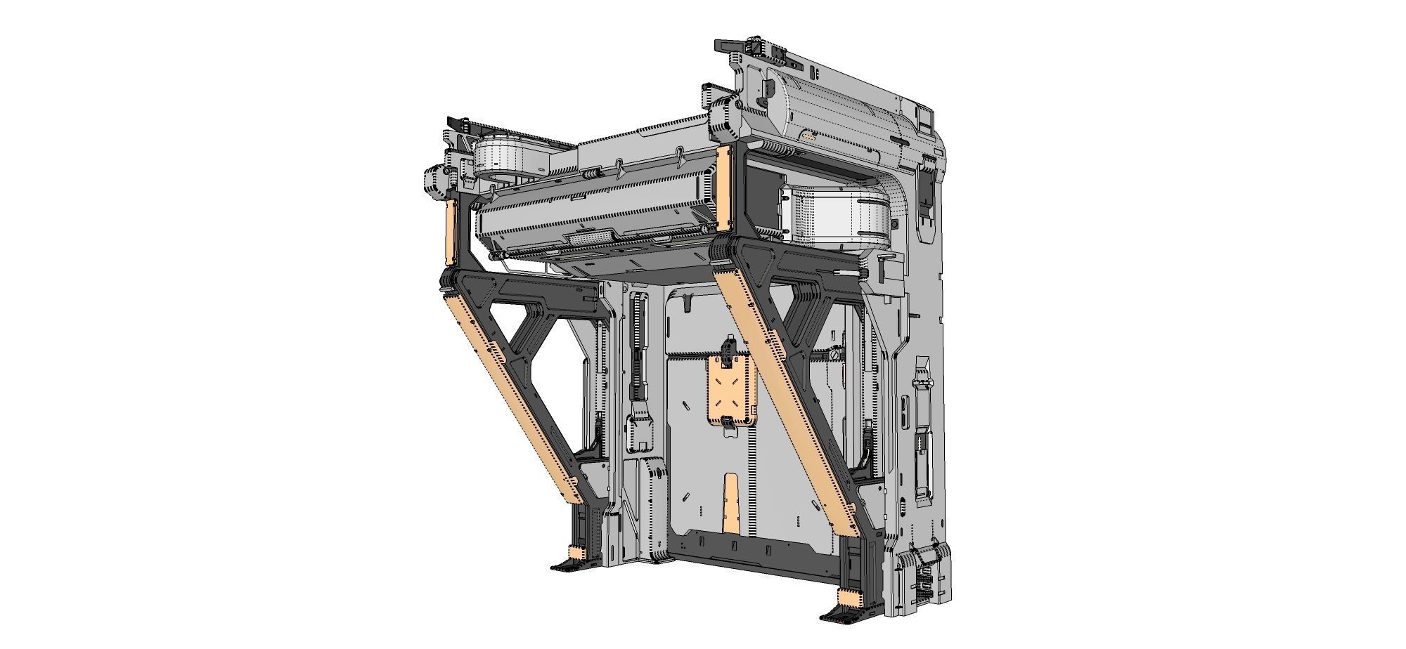 halo 5 door 3D model_23