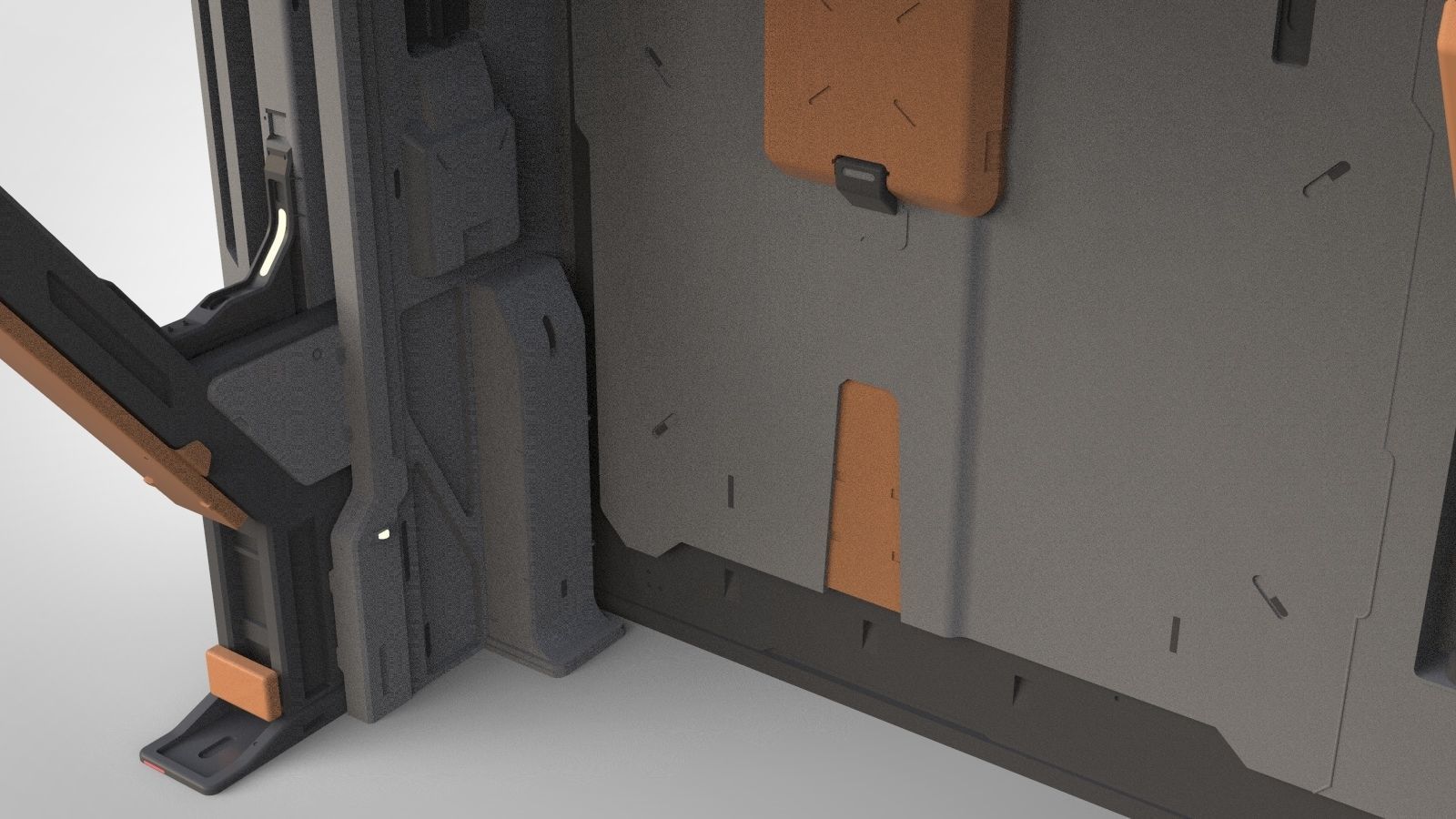 halo 5 door 3D model_14