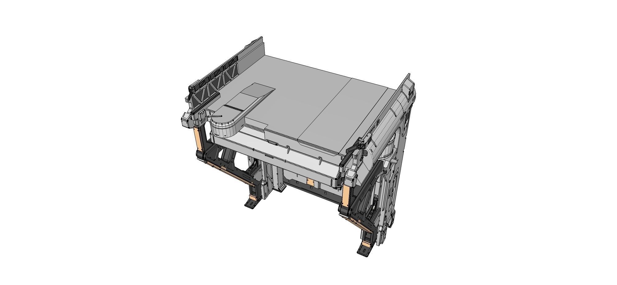halo 5 door 3D model_25