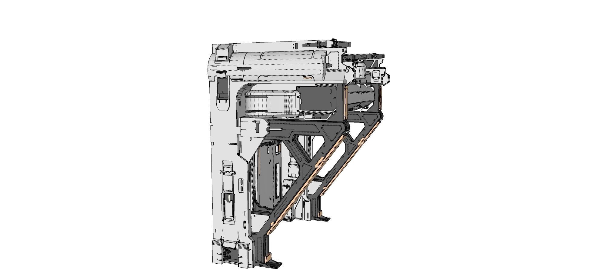 halo 5 door 3D model_26