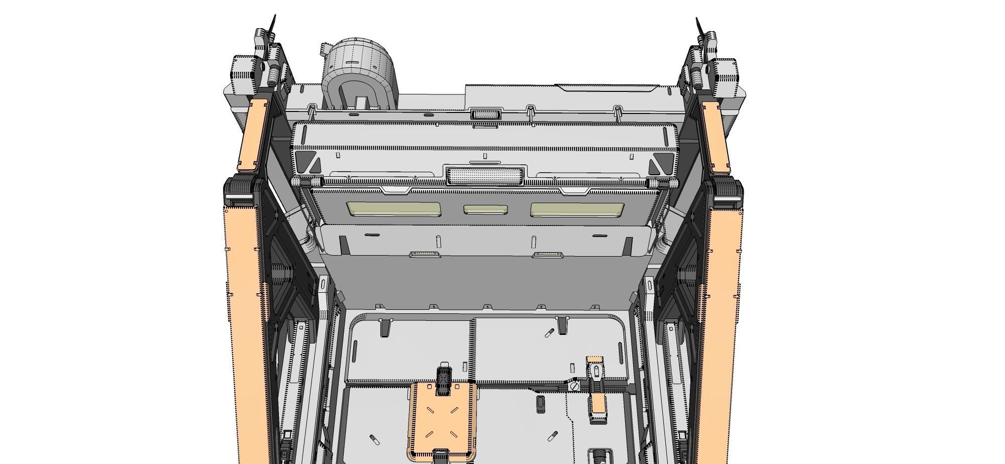 halo 5 door 3D model_28
