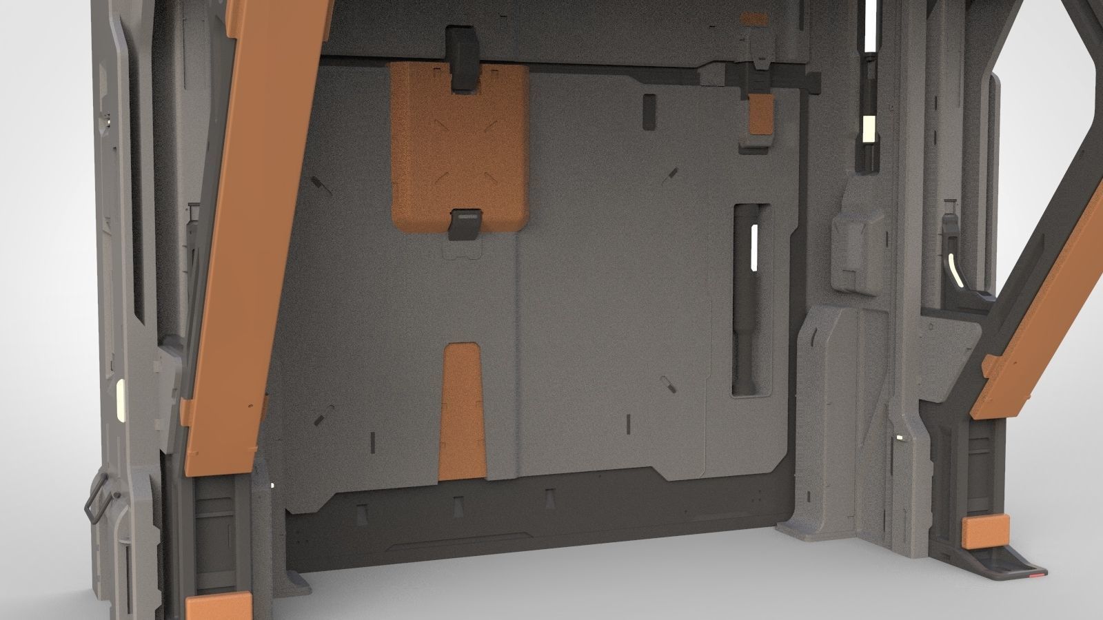 halo 5 door 3D model_12