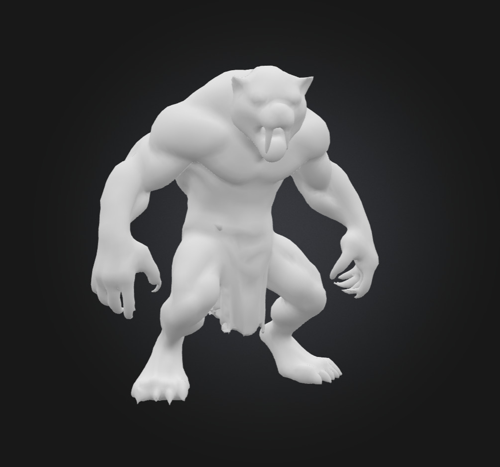 Kithar HD Fantasy 3D Model Highly Detailed Asset Low-poly 3D model_4