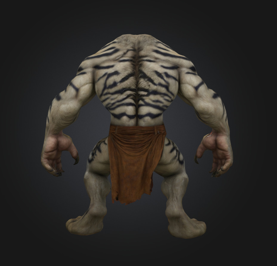 Kithar HD Fantasy 3D Model Highly Detailed Asset Low-poly 3D model_2