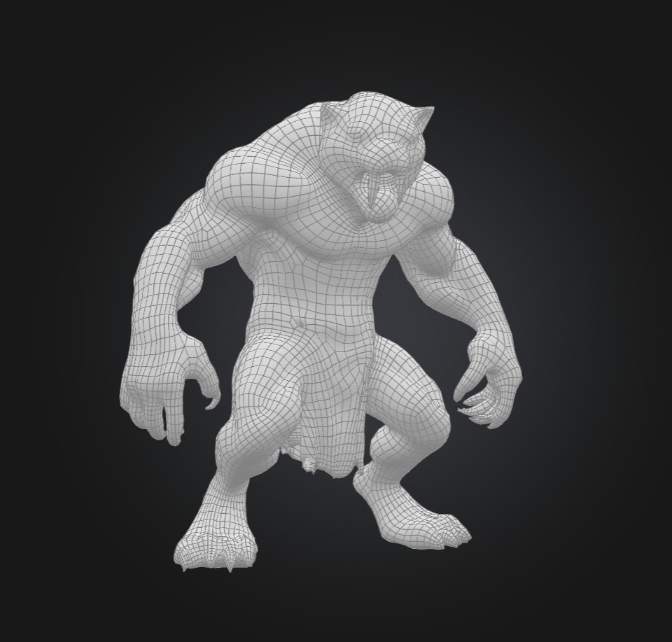 Kithar HD Fantasy 3D Model Highly Detailed Asset Low-poly 3D model_7