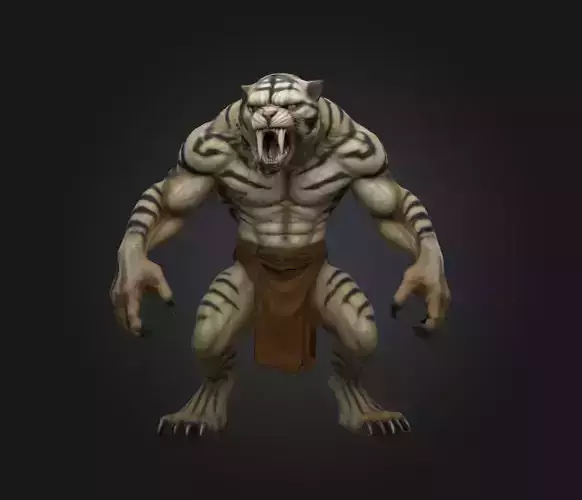 Kithar HD Fantasy 3D Model Highly Detailed Asset