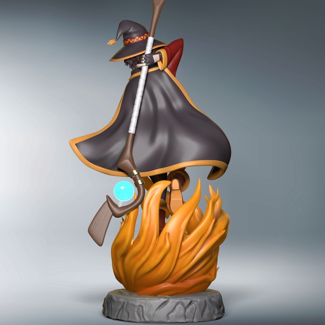 Megumin Konosuba 3D print model_11