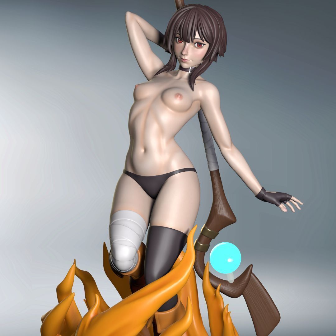 Megumin Konosuba 3D print model_6