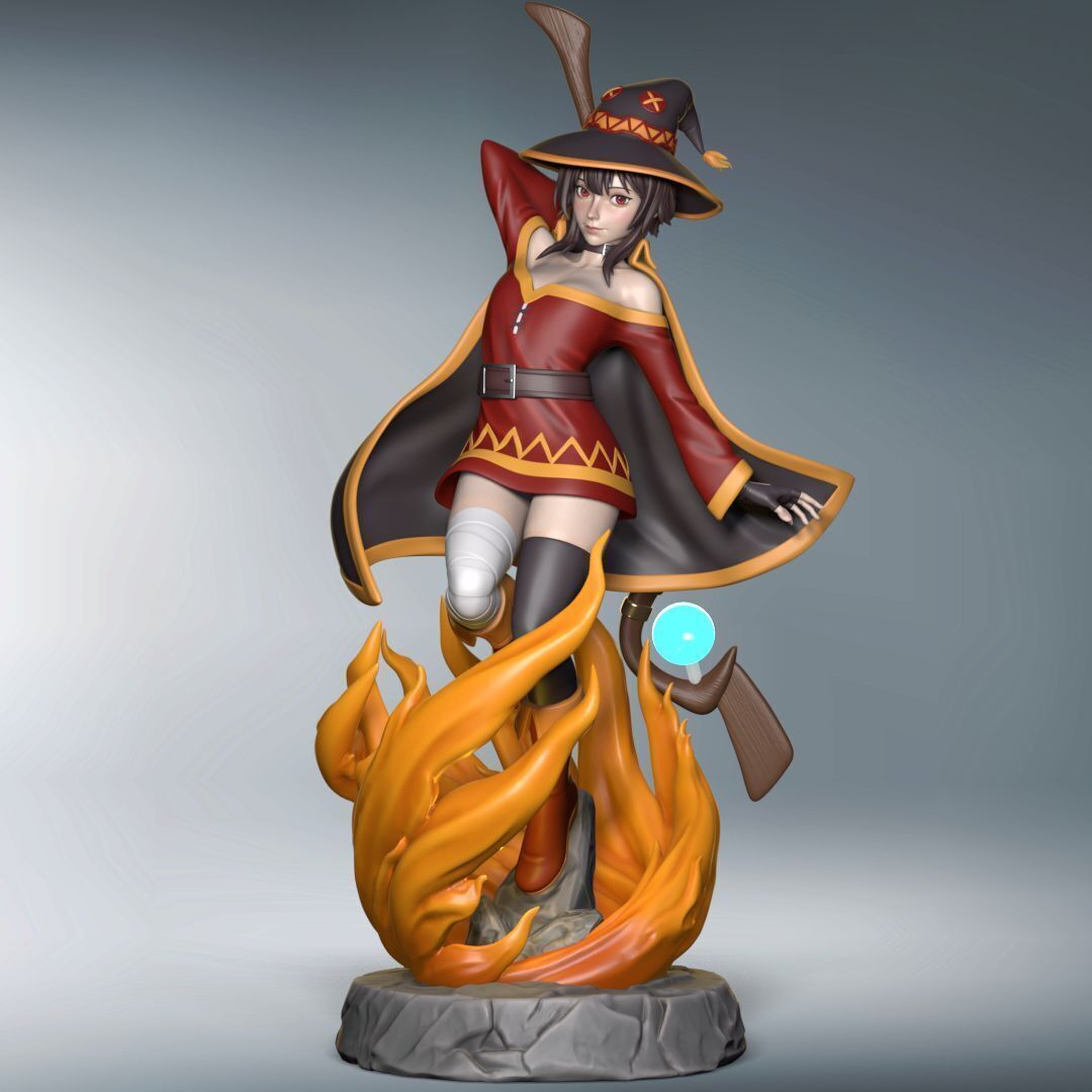 Megumin Konosuba 3D print model_10