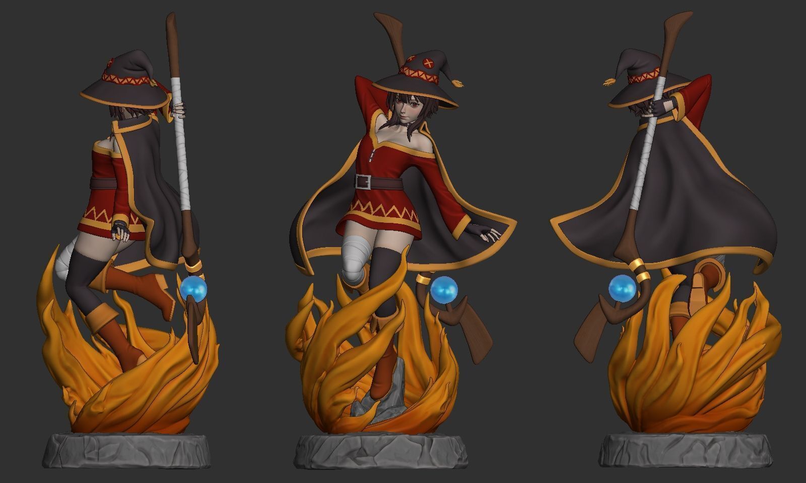 Megumin Konosuba 3D print model_2