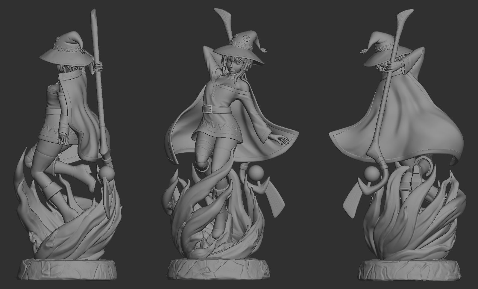 Megumin Konosuba 3D print model_5