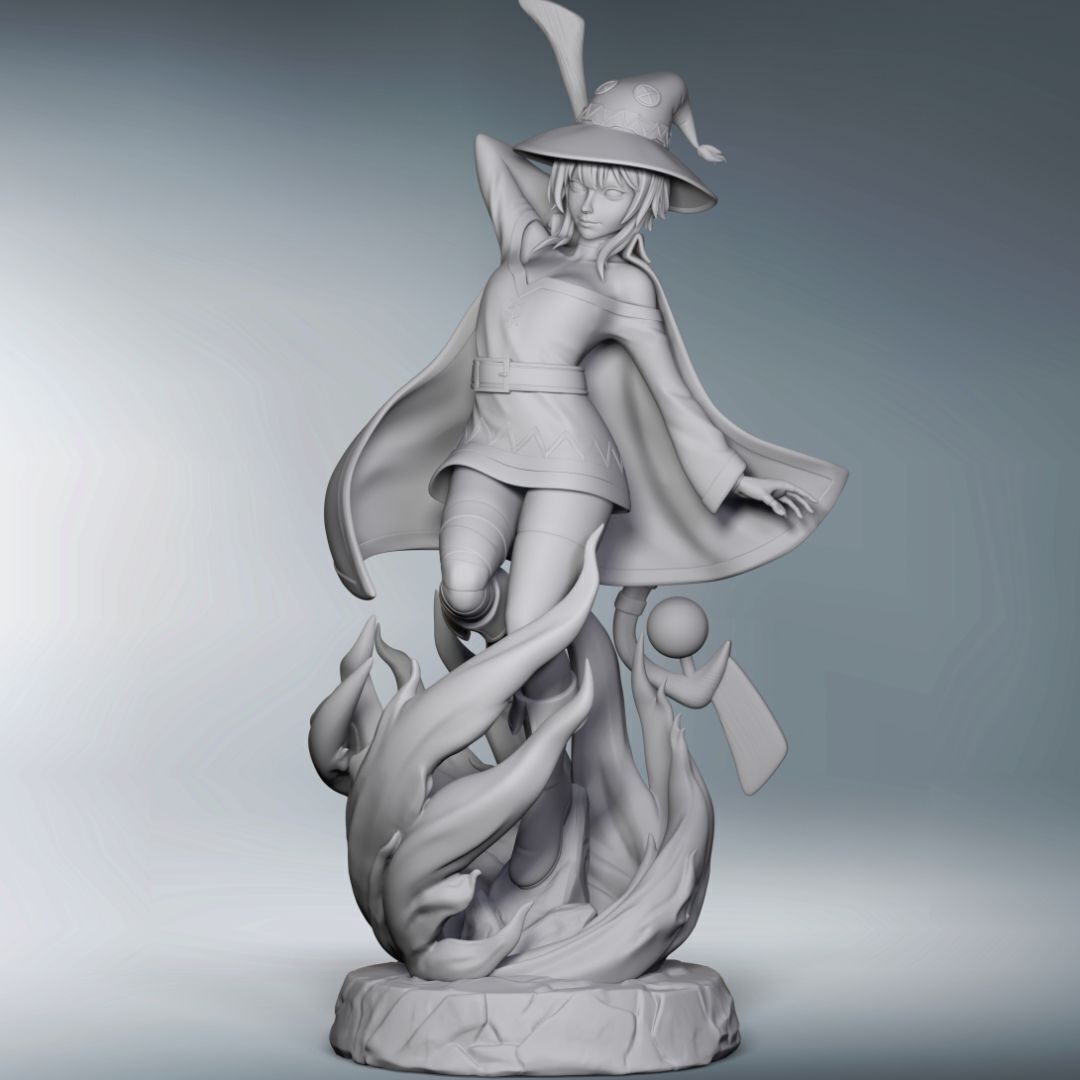 Megumin Konosuba 3D print model_13